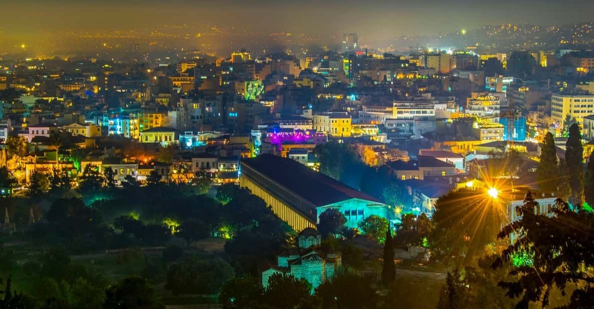 Athens by night